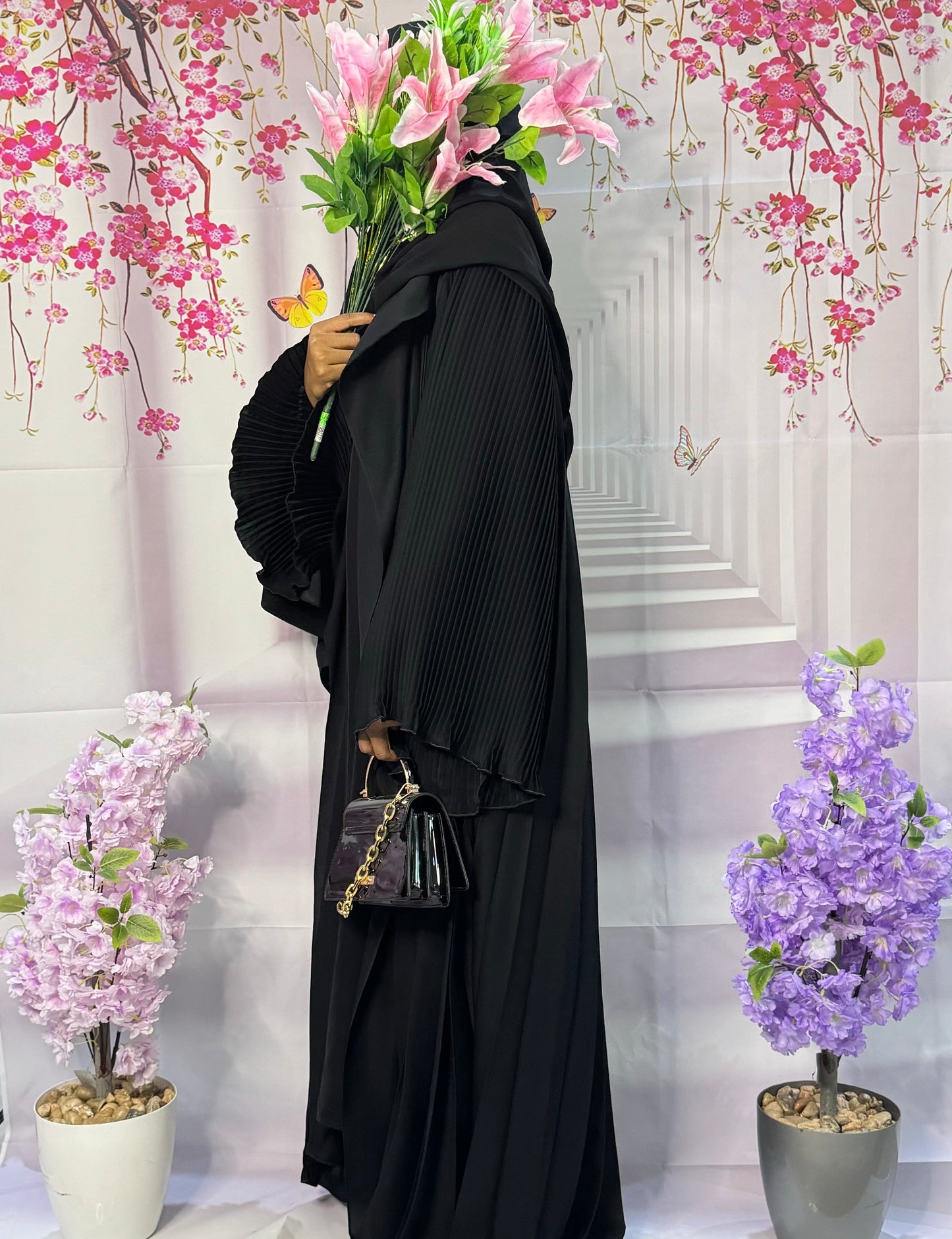 Basma Open Abaya