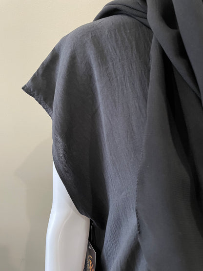 Sleeveless Abaya Crepe