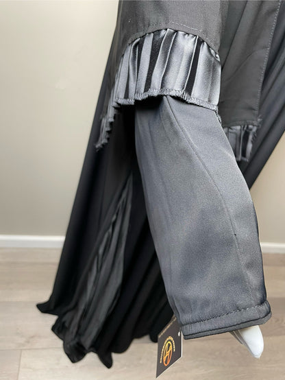 Fatimah Snap Pleated Abaya