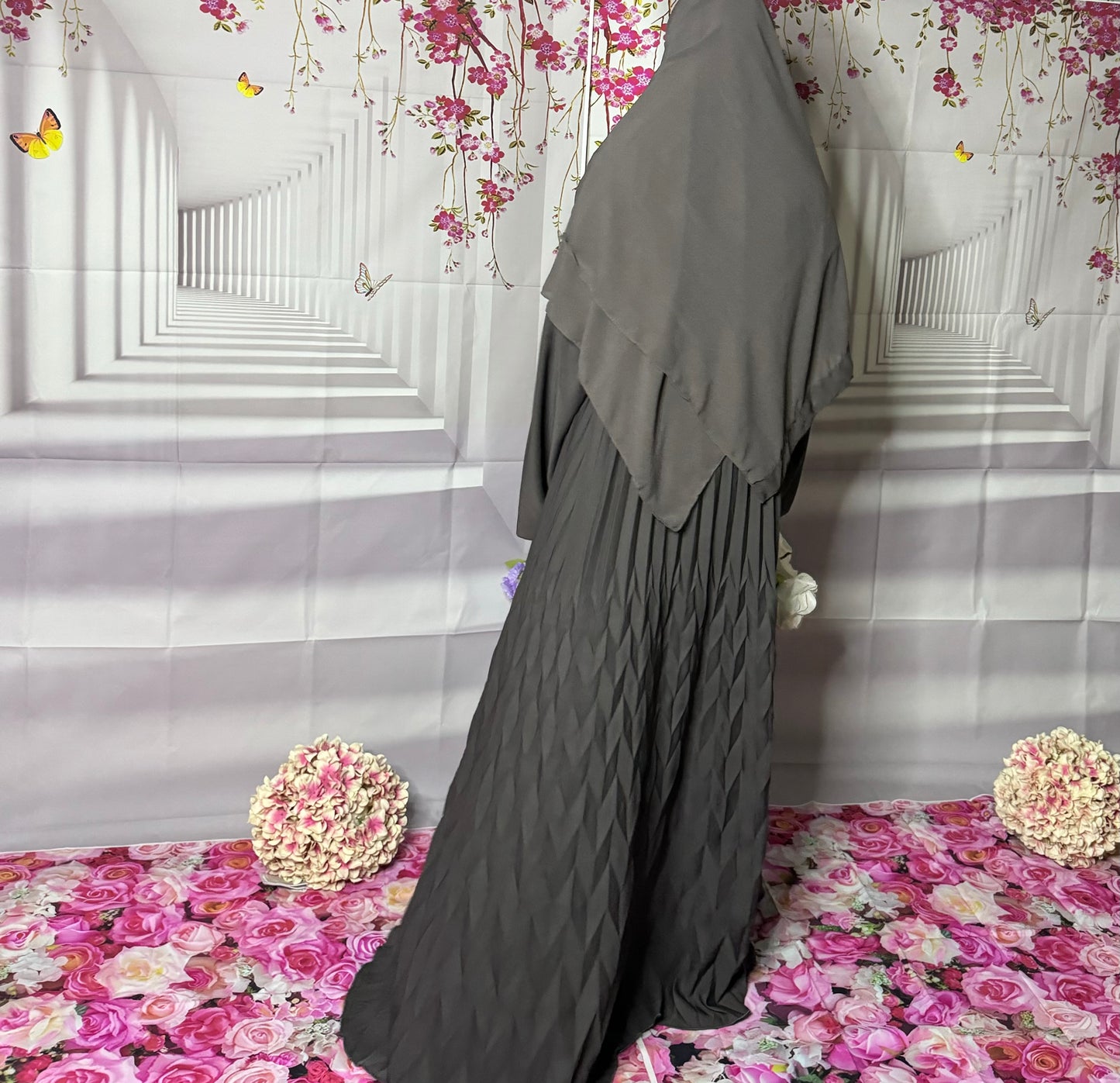 Aya Abaya Wide Sleeve