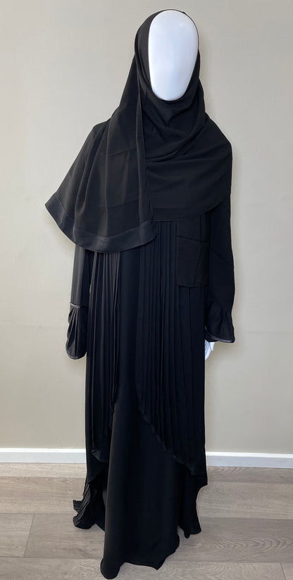 Sayf Abaya - Pleated Back