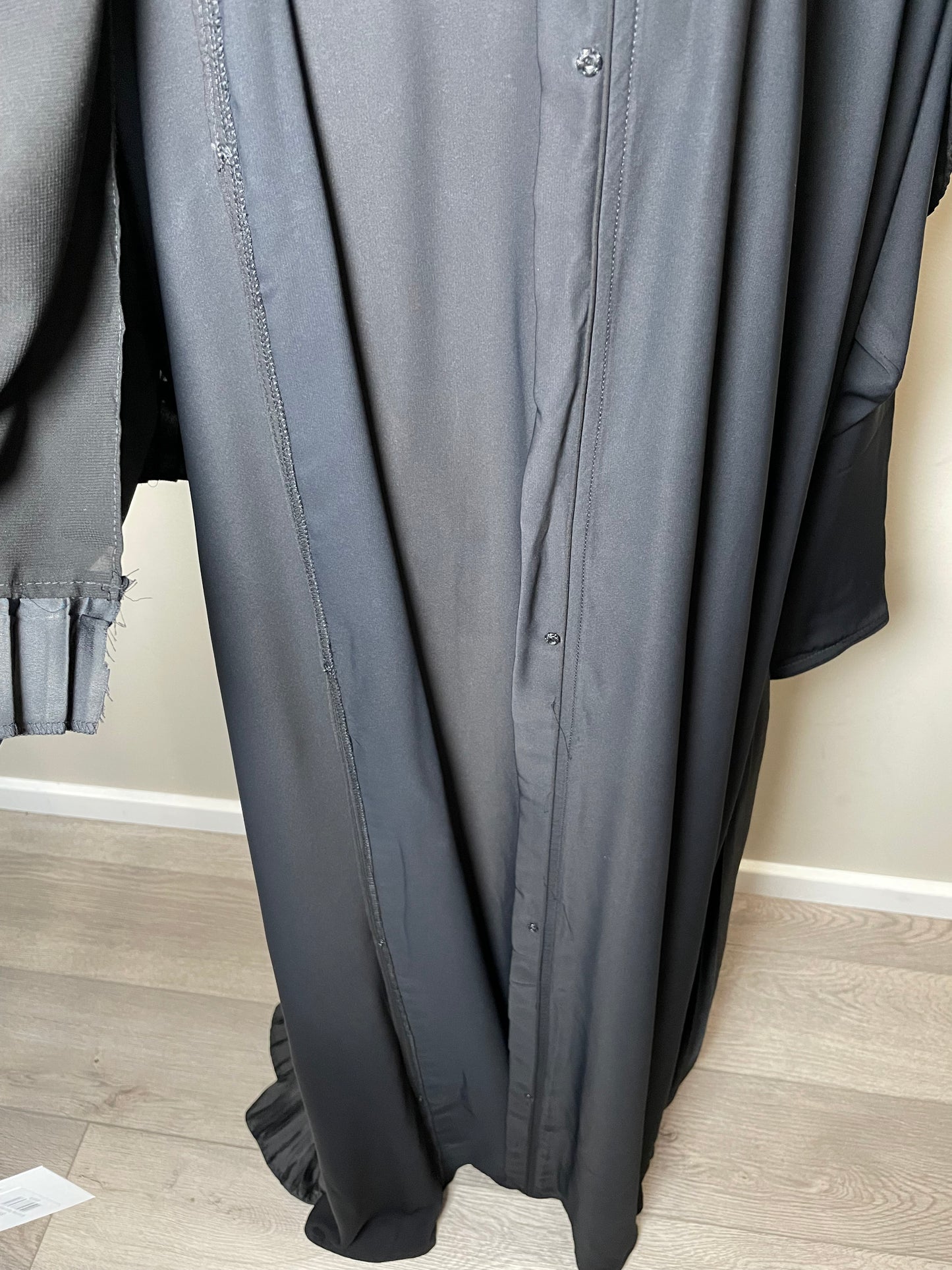 Fatimah Snap Pleated Abaya