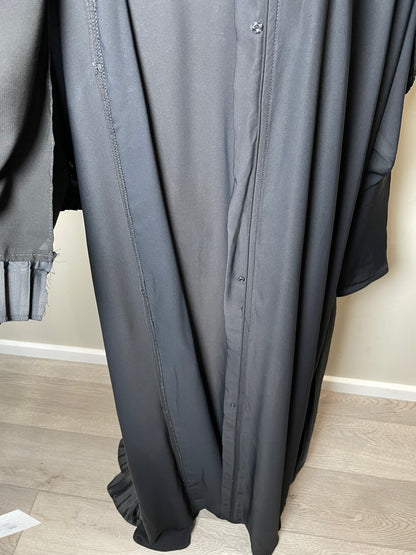 Fatimah Snap Pleated Abaya