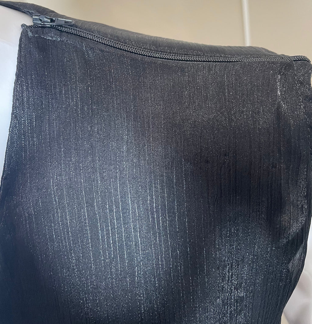 Metallic sleeveless underdress