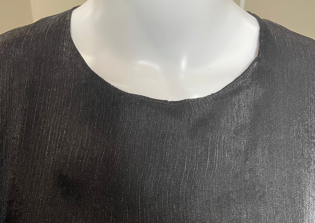 Metallic sleeveless underdress